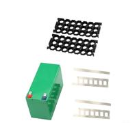 Étui vide pour 12 V 7 Ah avec support 3 x 7 et bandes de nickel pour outils électriques de bricolage - Couleur verte (noir)