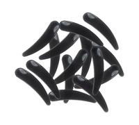 Etyldya 100 Pièces Petit Outil Cosmétique Spatule Mélangeur Accessoire Cuillère Crème Visage Matériau PP Hygiénique Adapté Usage Maison Professionnel Salon, Noir