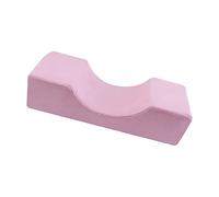Etyldya Oreiller Extension Cils Ergonomique Support Cou Mémoire Appui Tête Cils Housse Amovible Rembourrage Doux Étanche Adapté Salons Beauté Maison Personnel, Rose