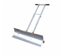Etyldya Pelle à Neige Pelle Racloir Balai, 98 Cm, Double Poignée, Pelle À Neige À Bord Dentelé, Double Poignée, Extensible