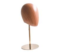 Etyldya Support pour Chapeau, Porte-perruque et Porte-chapeau pour Tête de Mannequin à Usage Personnel, Socle doré