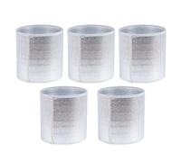 EUBEISAQI Cache-pot de fleurs réutilisable en feuille d'aluminium pour | Sac de protection pour pot de fleurs pour extérieur, jardin, balcon extérieur