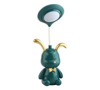 EUBEISAQI Lampe de chevet, lampe de chevet pliable en forme de lapin, rechargeable par USB, jolie lampe de dessin animé pour chambre d'enfant, salon, table de chevet