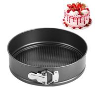 EUBSWA Moule à charnière rond de 28 cm avec revêtement antiadhésif pour moule à gâteau, moule à tarte, moule à tarte, moule à charnière