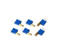 eufeifeiegds 5 pièces 3296W potentiomètre réglable 1-102LF 1K 103 104 203 502 50410K ~ 500K potentiomètre réglable à longue poignée avec poignée wefeiegds(50K Ohm)