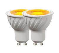 eufeifeiegds Lot de 2 ampoules LED GU10 5 W 230 V à lumière orange for barre nuit TV(Orange)