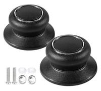 eufeifeiegds Lot de 2 poignées de levage de rechange universelles for couvercle de casserole, couvercle de casserole en verre, bouton de couvercle