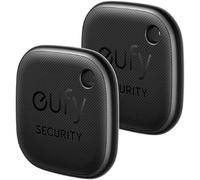 Lot de 2 eufy Security SmartTrack Link, compatible avec iOS, résistant à l'eau, noir