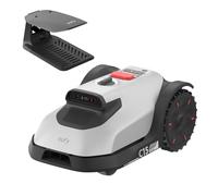 eufy C15 robot tondeuse avec garage, sans fil périphérique ni RTK, 500 m², installation 5 min, sans problème de signal, cartographie auto mains libres, multizone, détection des obstacles, Ride-On-Edge