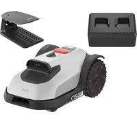 eufy C15 Robot Tondeuse sans Fil périphérique ni RTK avec Garage | 500 m², installation 5 min, sans problème de signal, cartographie mains libres, multizone, module de connectivité 4G eufy