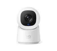 Eufy C220 Caméra IP Intérieure 2560x1440, WiFi, Angle 100°, Rotation 360°, Zoom 4x, Vision Nocturne 4.5m, Détection Audio/Mouvement, MicroSD 128Go