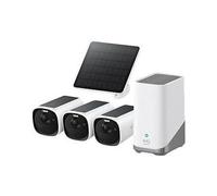 Eufy Cam E40 3-Cam Kit E8144326 - HomeBase S380 Included Solar Panel Compatible