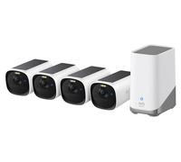 Kit eufy Cam E40 4 caméras + HomeBase S380, couleur : blanc