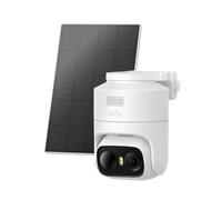 Eufy Caméra de surveillance extérieure eufyCam C37 Solo sans fil 2K IA 360° détection personnes