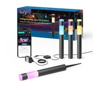 Eufy E10 Lot de 4 lumières d'extérieur LED RGBWW connectées filaires, étanche IP665 avec contrôle par Alexa et application et intégration caméra