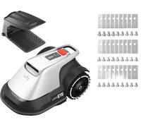 eufy E15 Robot Tondeuse sans Fil périphérique ni RTK, sans problème de Signal, Configuration 5 Min, cartographie Mains Libres, 800 m2, et Boîte de Lames de Rechange