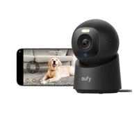 eufy E30 4K caméra intérieure, caméra de Surveillance intérieure | Caméra intérieure pour bébés et animaux, 4K UHD, rotation 360°, audio bidirectionnel, sans frais mensuels