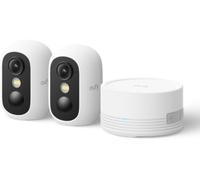 Kit 2 Caméras eufy C35 + HomeBase Mini Blanc
