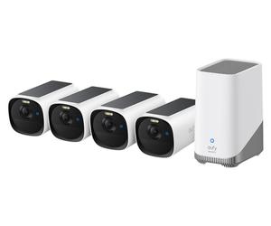 EUFY EufyCam E40 - Caméra de surveillance réseau - Résistante aux intempéries / étanche à la poussière / résistante aux UV / imperméable - Couleur (jour et nuit)