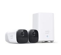 eufyCam 2 Pro caméra sans fil Lot de 2 (2K HD, vision nocturne, 365 jours de batterie, compatible avec Homekit)