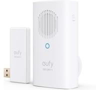 eufy Security Carillon pour Sonnette Vidéo, Carillon supplémentaire, Sonnette vidéo 2K (sous Batterie) requise, Sonnerie simultanée, Volume réglable, Uniquement avec HomeBase 2