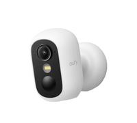 Eufy Caméra eufyCam C35 – Sans fil, Int./Ext., Vision nocturne, Stockage local, IP67, Blanche