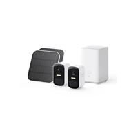 eufy Security Kit 2C 2 caméras solaires Caméra extérieure sans fil Système HomeKit HD 1080p IP67 Vision nocturne