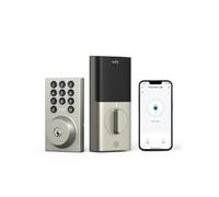 eufy Security - Serrure de porte intelligente C30, serrure de porte d’entrée sans clé, verrou à pêne dormant avec clavier WiFi intégré pour porte d’entrée, aucun pont requis, installation facile