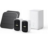 eufy Security Set de 2 caméras eufyCam 2C avec panneau solaire 1080p