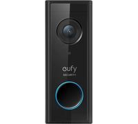eufy Security, sonnette de porte vidéo sans fil supplémentaire Batterie, 2K HD, sonnette de porte avec fonction caméra, sans frais, détection de personnes, fonction audio, installation très facile (Ho