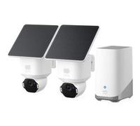Eufy SoloCam E42 - Caméra de surveillance réseau - panoramique / inclinaison - tourelle - extérieur - résistant aux intempéries - couleur (Jour et nuit) - 8 MP - 3840 x 2160 - 4K - motorisé - audio -