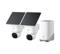 Eufy SoloCam E42 - Caméra de surveillance réseau - panoramique / inclinaison - tourelle - extérieur - résistant aux intempéries - couleur (Jour et nuit) - 8 MP - 3840 x 2160 - 4K - motorisé - audio -
