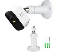 Eufy Support mural pour caméra EufyCam 2 Pro/2c Pro,EufyCam 2/2C/E,Eufy SoloCam S40,Ring Stick Up Cam,Arlo Pro 4,Arlo Ultra,support de sécurité réglable à 360 ° pour l'intérieur et l'extérieur