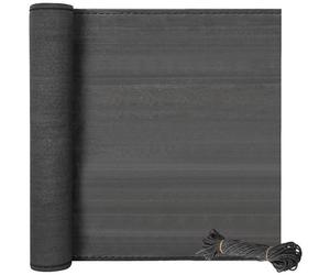 EUGAD Brise-Vue Renforcé en HDPE 1,5x10m avec Corde de 24m,Pare-Soleil Protection de la Vie privée du Balcon Protection Contre Le