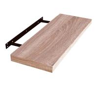 EUGAD Étagères Murale en MDF,étagère de Rangement décorative Flottante 40cm Longueur,Chêne