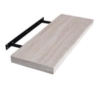 EUGAD Étagères Murale en MDF,étagère de Rangement décorative Flottante 50cm Longueur,Chêne Sonoma