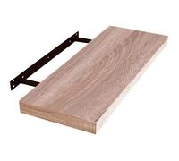 EUGAD Étagères Murale en MDF,étagère de Rangement,120x22,9x3,8cm,Chêne Jaune