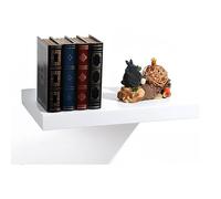 EUGAD étagères Murale en MDF,étagère de Rangement décorative Flottante 25cm Longueur,Blanc