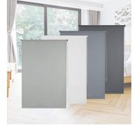 EUGAD Store Enrouleur occultant sans perçage,Store Isolation Thermique avec revêtement,90x160cm,Gris
