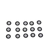 Eujgoov 200 Pièces Autocollants de Marqueurs Réfléchissants de Numérisation 3D 6 Mm ID 10 Mm OD Haute réflectivité Réutilisables pour la de Mouvement Analyse de la Démarche Points de