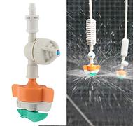 Eujgoov 5 Pièces Pulvérisateur Rotatif Anti-Goutte Pulvérisateur -Goutte à d'irrigation de Jardin Résistant aux Produits Chimiques Conception sans Fuite Entretien Facile pour Les Jardins d'espaces