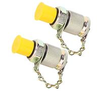 Eujgoov Adaptateur de Test Hydraulique, Raccord de Tuyau Haute Pression | Acier au Carbone et Joint NBR, Pression de Service 630 Bar, Filetages PT1, PT3, PT5, PT7, pour de Pression et