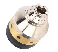 Eujgoov Couvercle de Protection de Buse de DéCoupe P80, avec Rainure de Guidage et Trous de Dissipation de la Chaleur pour Embouts de Torche de Coupe P80, Isolant D'électrodes
