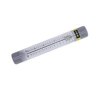 Eujgoov Débitmètre Liquide 1-10 GPM Tube Acrylique Filetage Femelle G1 | Débitmètre D'eau, Tube Acrylique Transparent, Plage de 1 à 10 GPM, échelle Claire, Liquide, Filetage Femelle G1