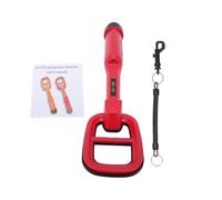 Eujgoov Détecteur de Métaux Submersible IP68 100 Pieds Détecteur de Métaux de Plongée sous-Marine avec Grande Bobine Lumière LED pour la Plongée sous-Marine Plage Chasse au Trésor Or (Rouge)