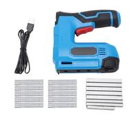 Eujgoov Kit Agrafeuse Cloueuse Sans Fil 2 en 1 Li Ion électrique pour | Menuiserie D'habillage, Rembourrage, Bricolage, Encadrement de Fenêtres, Plinthes, Réparation de Meubles, Déblocage rapide.