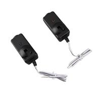 Eujgoov Kit de Capteur de sécurité pour Porte de Garage, Remplacement | Matériau ABS Durable, Installation Facile, Compatible avec Chamberlain Sears , Fonctionne avec les Ouvre Portes DC5-6V