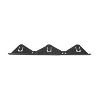 Eujgoov Lot de 2 Couvre-Espaces de Cuisinière Rétractables en Acier Inoxydable, Réglables de 35 à 69 Cm pour les Espaces Latéraux du Comptoir de Cuisine, Ajustement Universel, Lavable au