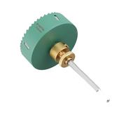 Eujgoov Ouvre-trou à Dégagement Rapide, Scie-cloche pour Spot Encastrable en Acier allié à Tige Hexagonale de 7,5 Mm, avec une Seule Pression pour éliminer les Déchets, pour Plaques de (Ouvreur de
