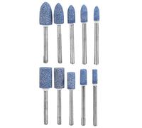 Eujgoov Pierre de Polissage, Meules de Rectification, Fraises, 100 Pcs, | Abrasif à Haute dureté pour Métal, Bois, Céramique, Durable et Résistant à L'usure, Ajustement Universel pour Meuleuse
